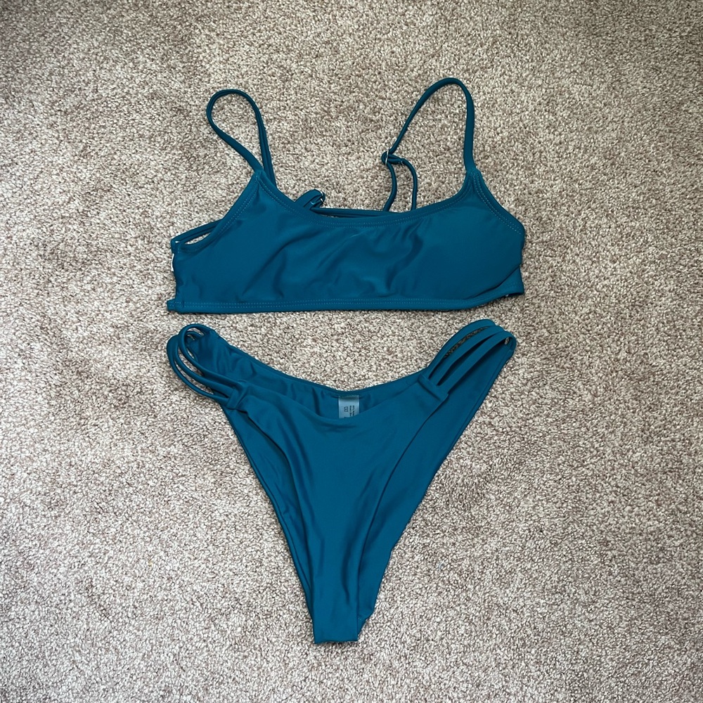 SheIn Blue Bikini Set